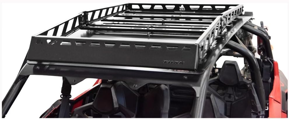 Tusk UTV Adventure Roof Rack Rack with Tusk Force Aluminum Roof for Polaris RZR Turbo R 4 Ultimate 2022
