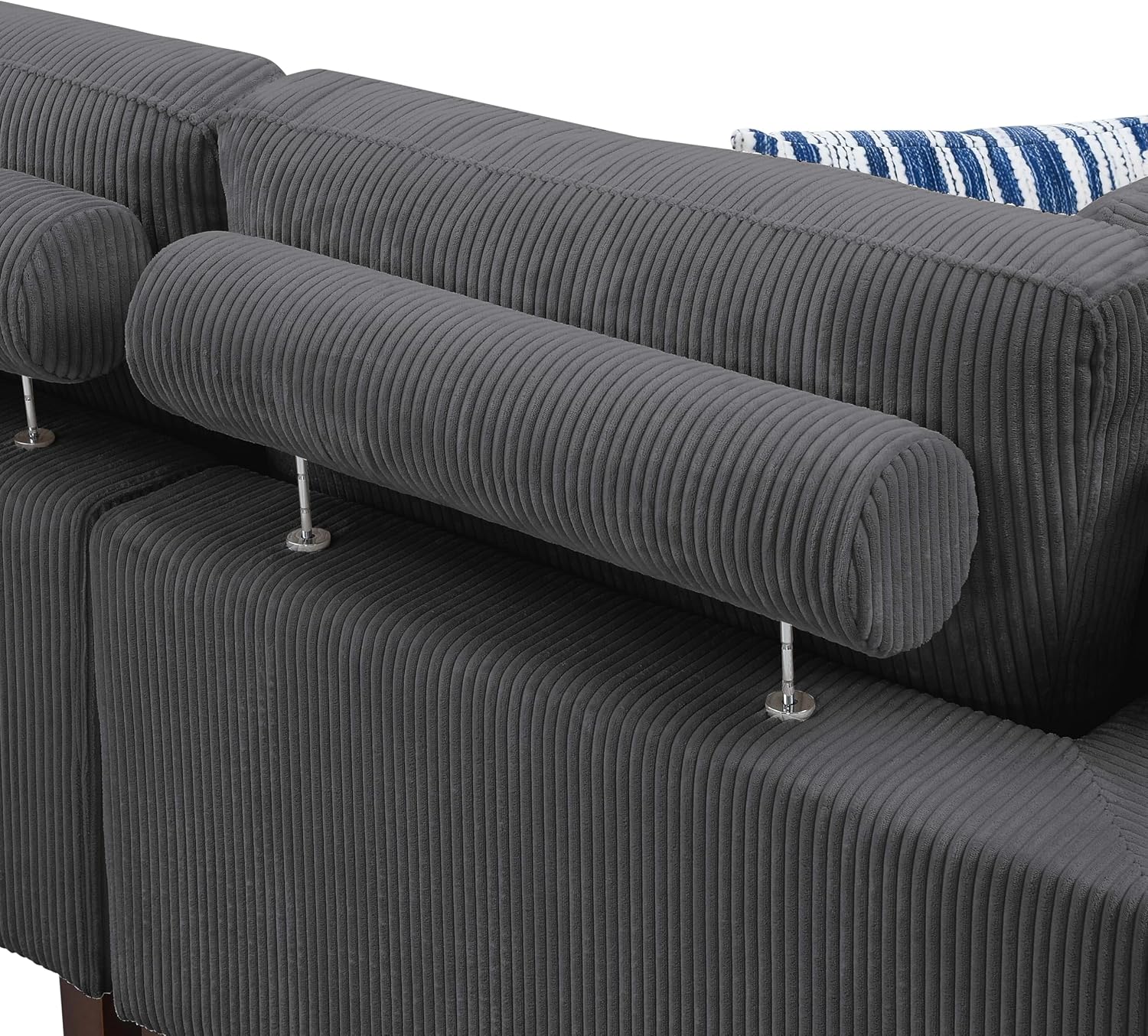 Modular Sectional, Dark Gray
