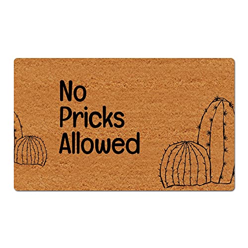 Home Decor Hope You Like Plants Welcome Mat New Home Essential Decoration Doormat Entrance Way Non-Slip Door Mats Front Indoor/Outdoor Living Room Kitchen Bedroom Area Rugs 17x30 Inch