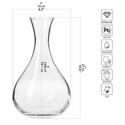 Krosno Champagne Coupe Glasses, Set of 6, 8.1 oz, Harmony Collection, Coupe Bowl Stemmed Cocktail Glasses, Elegant Party Glassware, Dishwasher Safe, Made in Europe