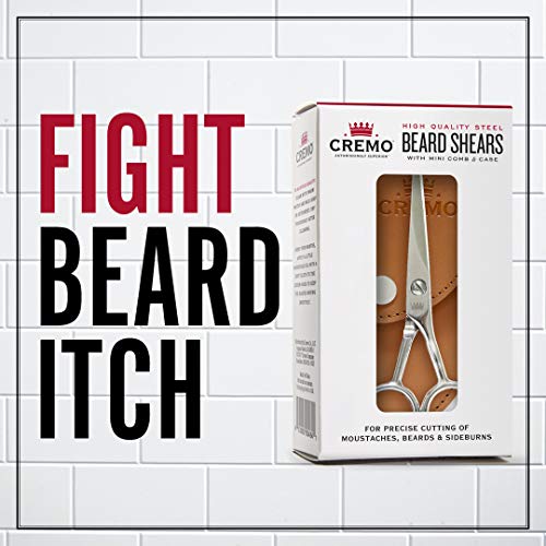 Cremo Beard Accessories, Dual-Sided Beard Comb Made from Verawood - Shape, Style And Groom Any Length Facial Hair