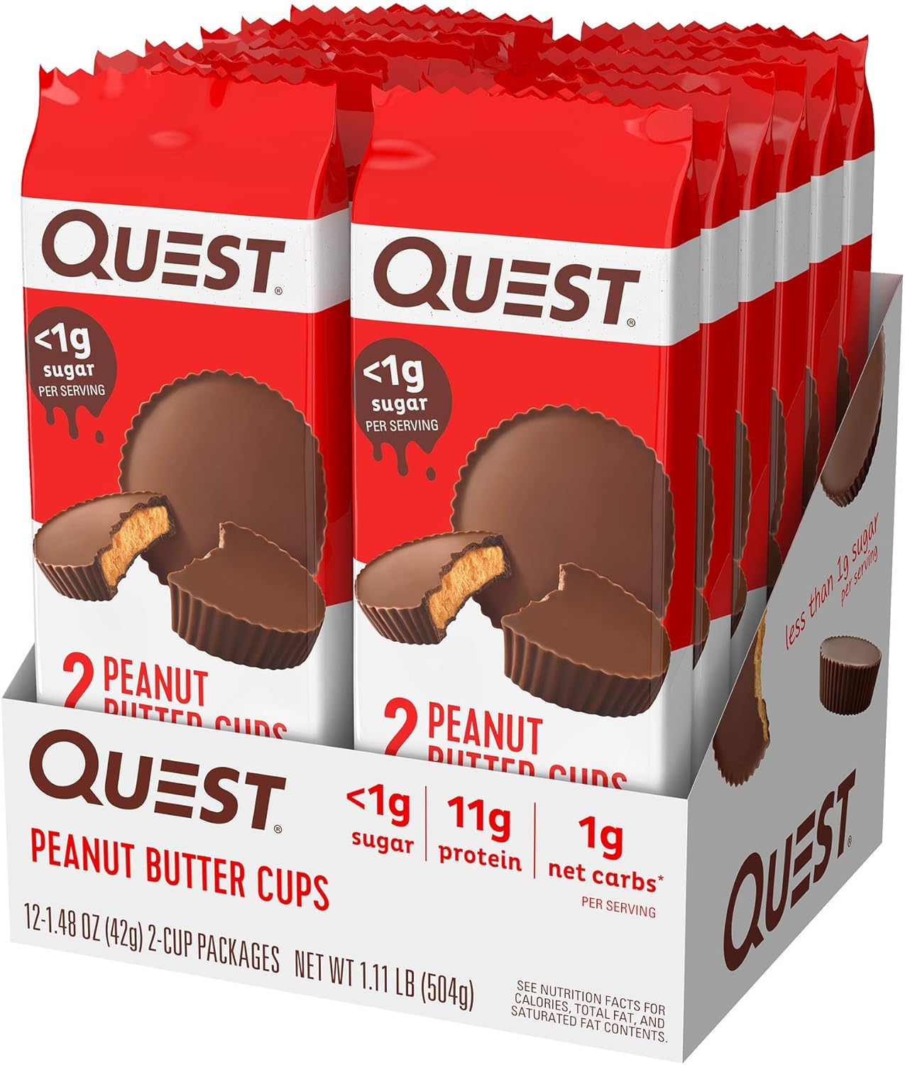 Quest Nutrition Protein Chips, Cheese Crackers & Peanut Butter Cups Variety Bundle (36 Count)