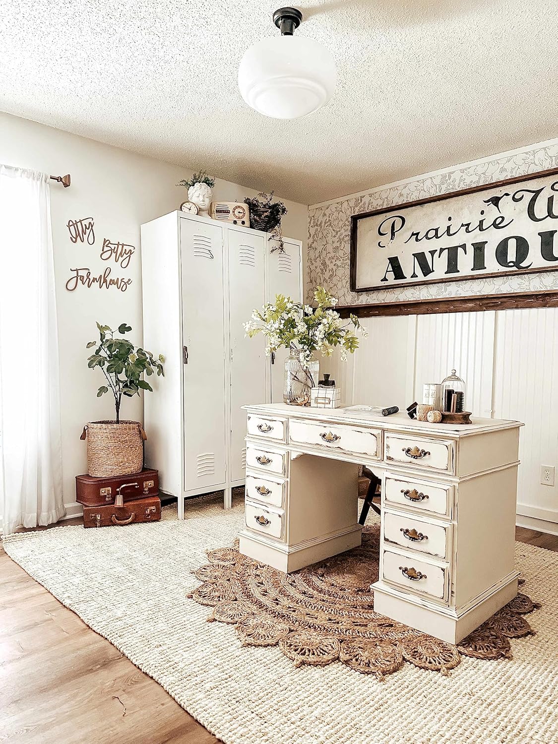 Hauteloom Ilana Jute Living Room, Bedroom Area Rug - Bone,Nutmeg,Sage - 8'6