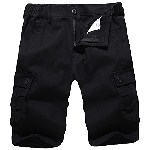 zeetoo Camo Shorts for Men Classic Relaxed Fit Cargo Short Multi-Pocket Outdoor Shorts
