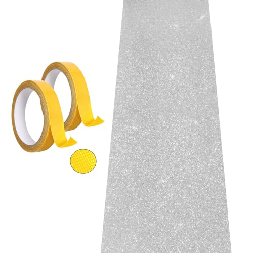 Carpet Runner Runway Rug, Glitter Red Carpet Runner 55 GSM Thickness (2.46 x 30Feet) for Wedding Party Hallway Rug, Christmas Xmas Thanksgiving