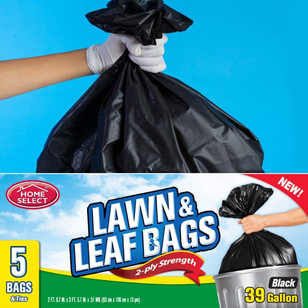 Home Select 39 Gallon Trash Bags