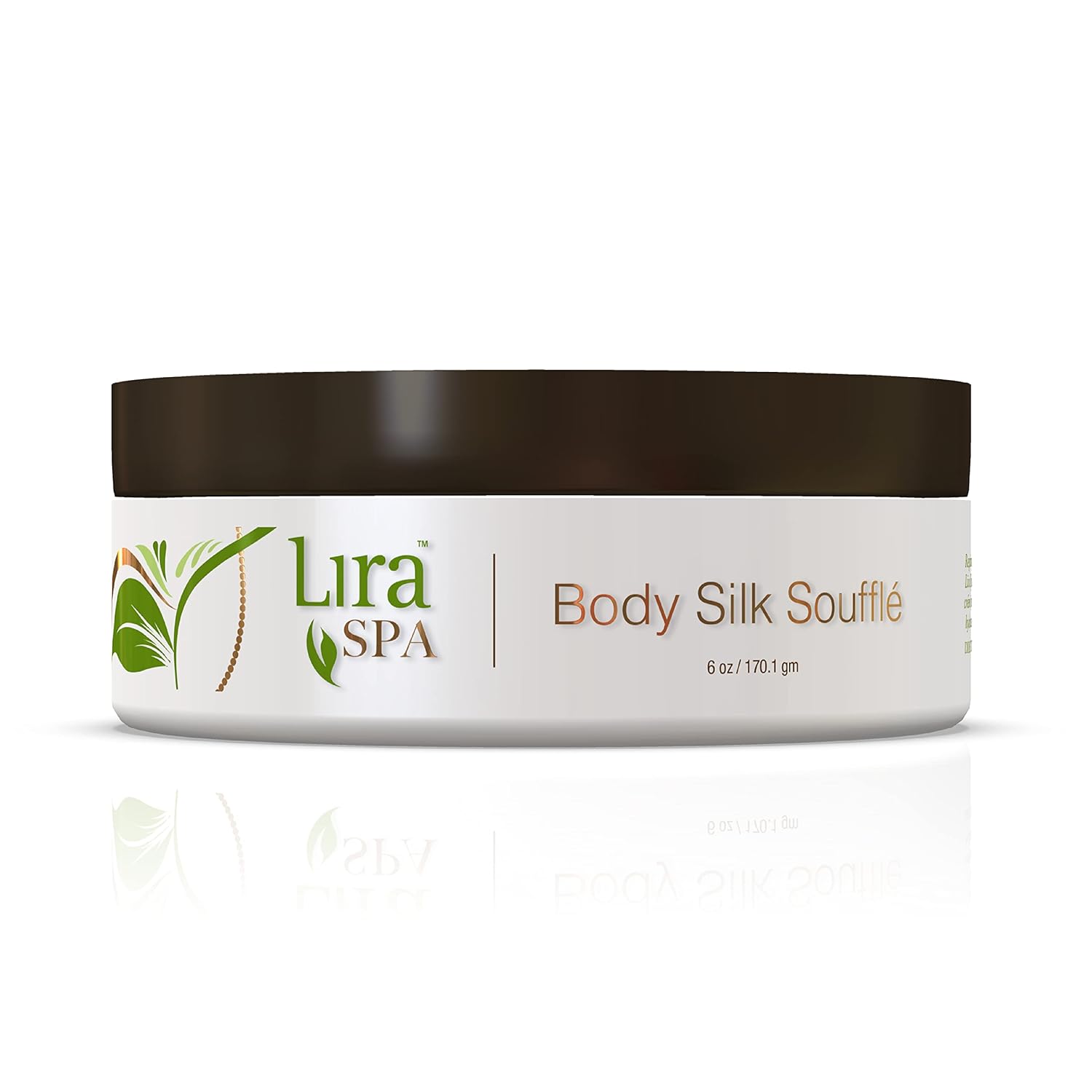 Lira Clinical SPA Silk Soufflé - Nourishing & Hydrating Body Cream Moisturizer with Plant Stem Cells, Vitamin C & E and Botanical Oils - Softens & Hydrates Skin - For All Skin Types - 6 fl oz
