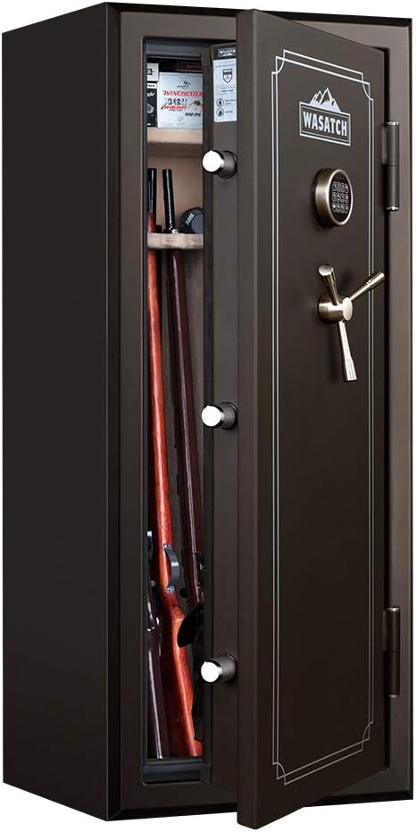 Wasatch 24 Gun Fire and Water Safe with E-Lock, Dark Bronze