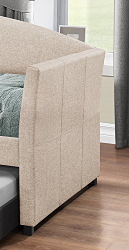 Hillsdale Furniture Hillsdale Westchester Daybed, Twin, Smoke Gray Fabric