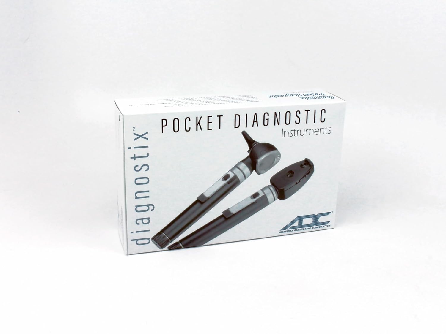 ADC 5110NLS Diagnostix 2.5v Pocket Otoscope/Ophthalmoscope Set, Soft Case, LED, Black