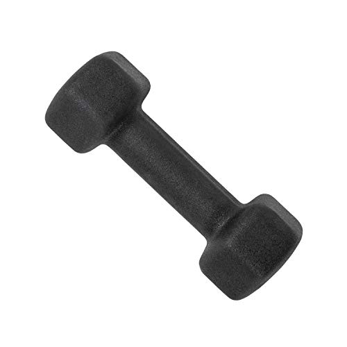 CAP Barbell Black Neoprene Coated Dumbbell Weights | Single