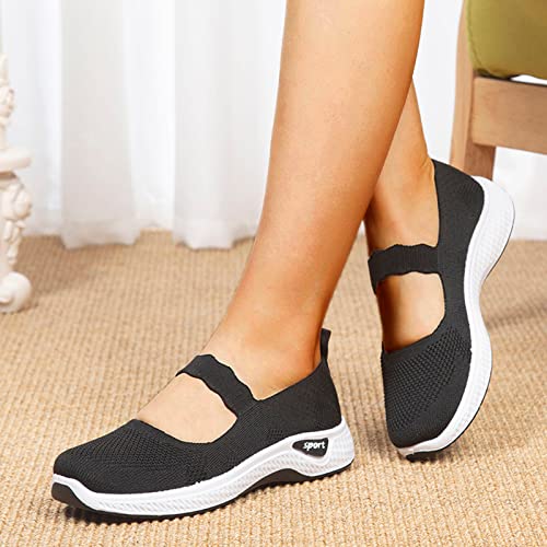 Woman Walking Shoes Casual Comfort Fitness Sneaker Women Mesh Fabric Sneaker Women Wedge Sneaker