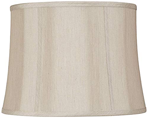 Taupe Medium Softback Round Lamp Shade 14