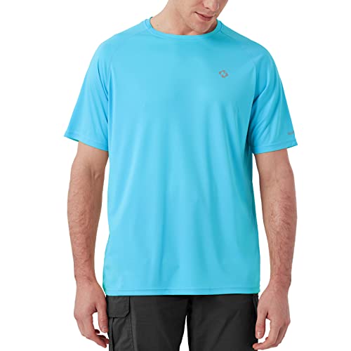 NAVISKIN Men's Rash Guard Shirts Swim Shirts UPF 50+ UV Sun Protection Long Sleeve Shirts Lightweight Quick Dry