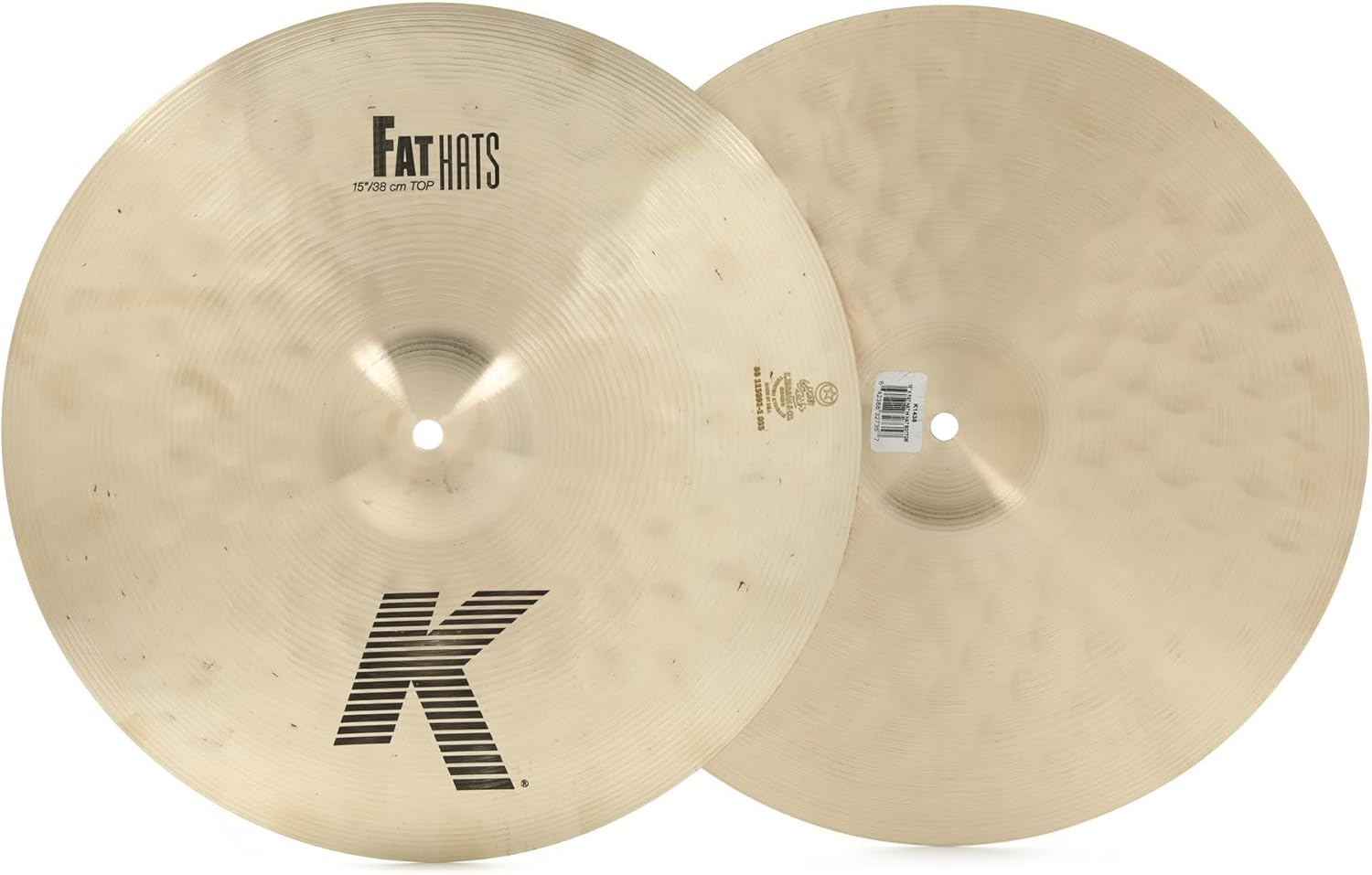 Zildjian K Fat Hi-hats - 15-inch