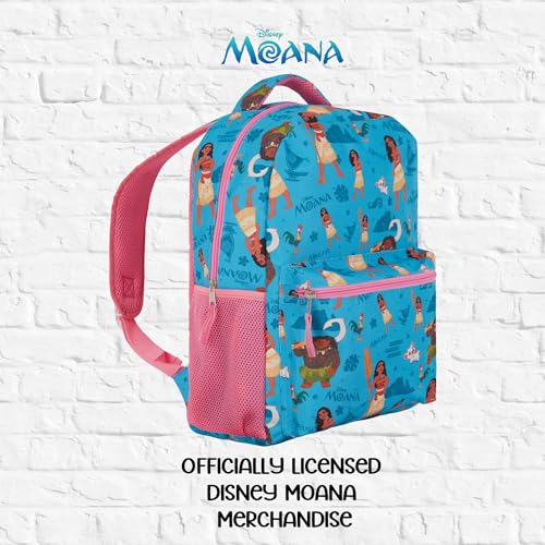 Disney Cars Lightning McQueen Allover Backpack - Lightning McQueen, Mater, Doc Hudson Backpack - Officially Licenced School Bookbag (Red)