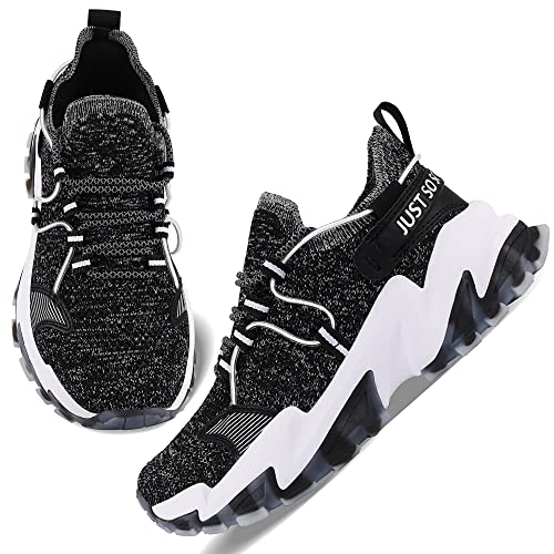AMLANG Womens Walking Running Shoes Non-Slip Athletic Tennis Breathable Fashion Sneakers