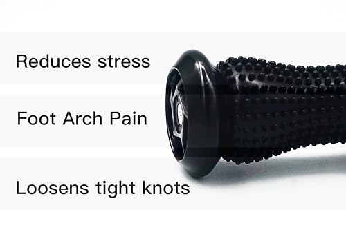 Reflexology Foot Massager Tool, Plantar Fasciitis Relieve Diabetic Neuropathy,Acupressure Trigger Point Therapy, Heel Arch Arthritis