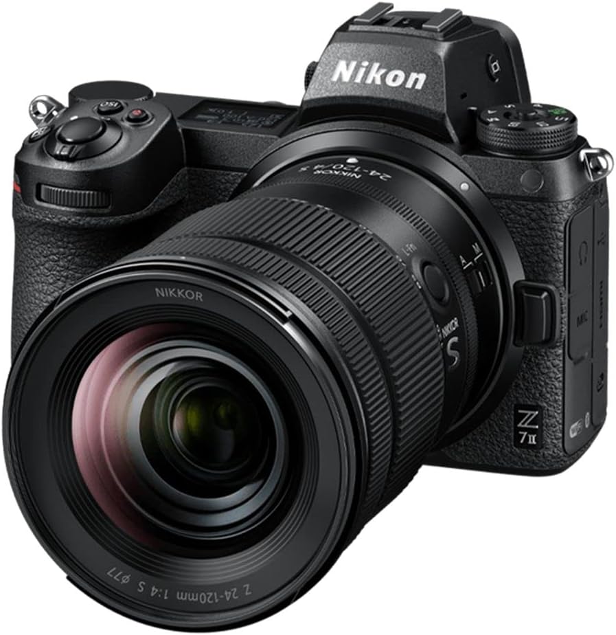 Nikon Z 7II FX-Format Mirrorless Camera Body w/NIKKOR Z 24-120mm f/4 S (Black) (International Model)
