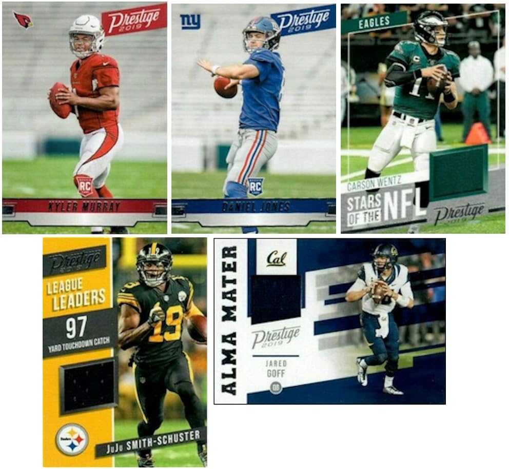 2019 Panini Prestige NFL Football BLASTER box (64 cards incl. ONE Memorabilia or Autograph card)
