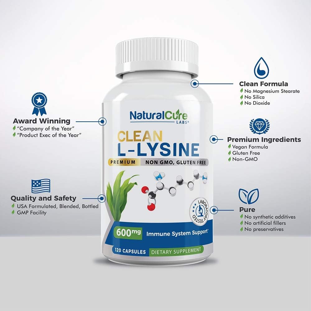 Bundle: Extra Strength Monolaurin 800mg + Clean L-Lysine 600mg