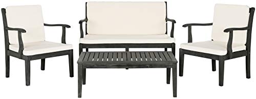 Safavieh 4-Piece Outdoor Collection Fresno Patio Set