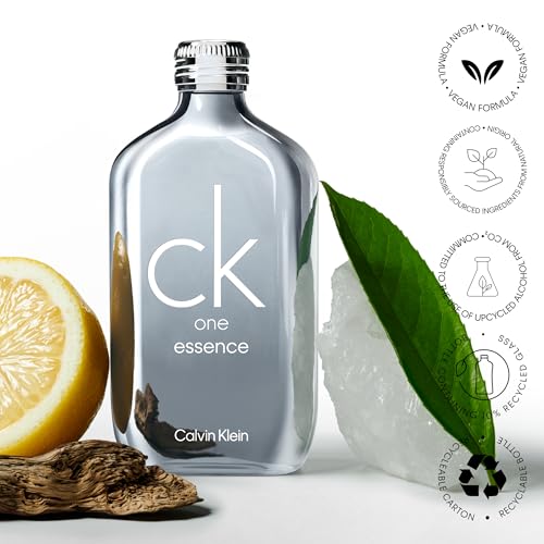 Calvin Klein CK One Essence Parfum Intense – Fresh Unisex Fragrance – With Notes of Italian Bergamot, Organic Green Tea & Australian Sandalwood – Luxury Unisex Perfumes – Long Lasting Fragrance