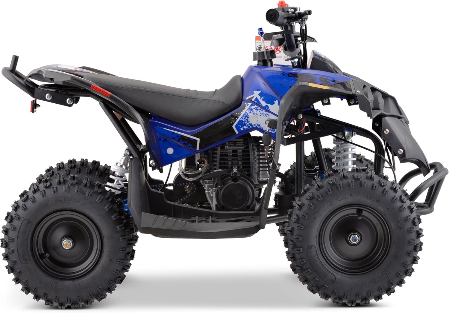 MotoTec Renegade 40cc 4-Stroke Kids Gas ATV Blue
