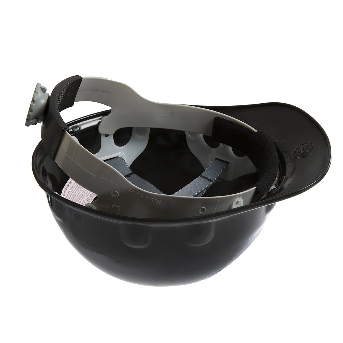 Fibre Metal Supereight Hard Hat with Ratchet Suspension - Black