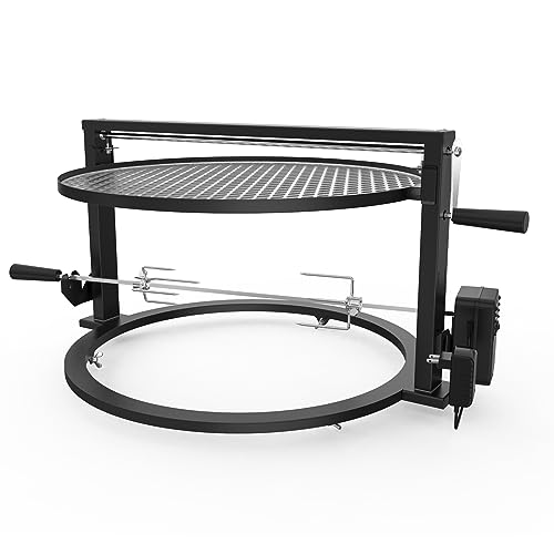 only fire Santa-Maria Style Rotisserie Rotating System for Solo Stove Bonfire 19.5