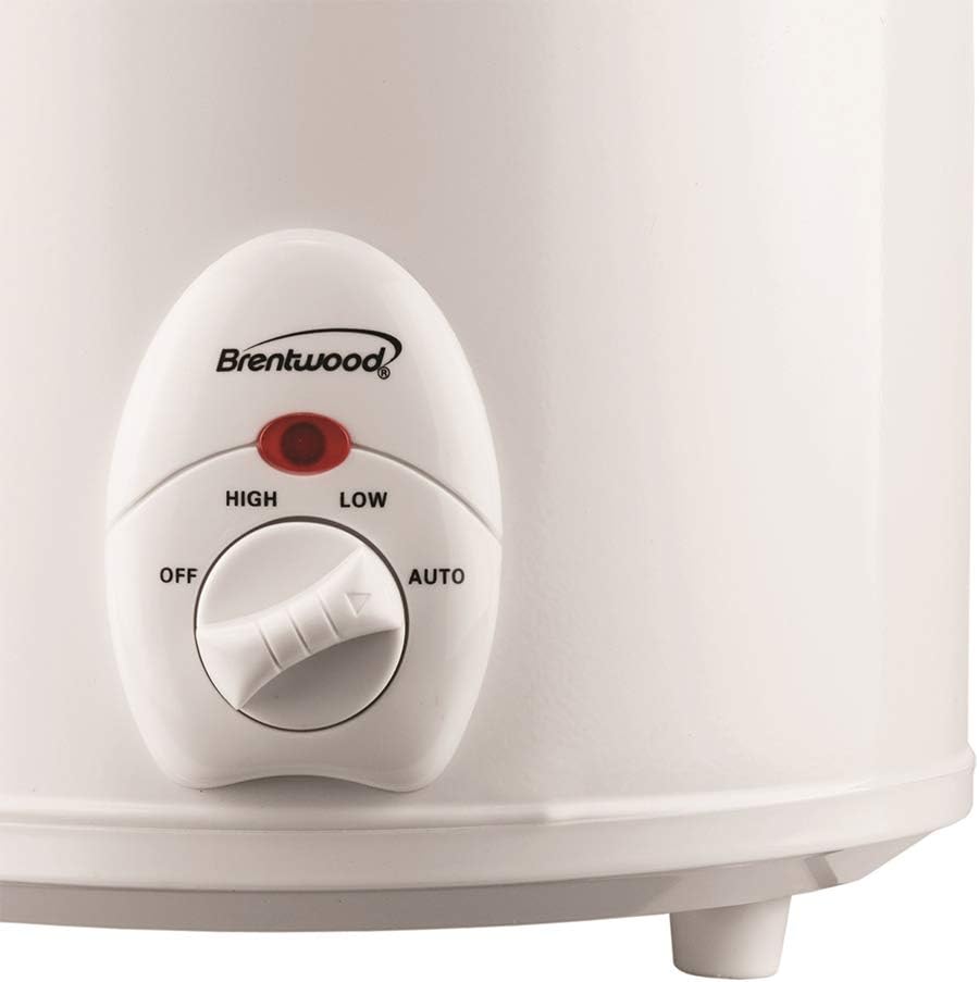 Brentwood Appliances SC-135W 3-Quart Slow Cooker (White)