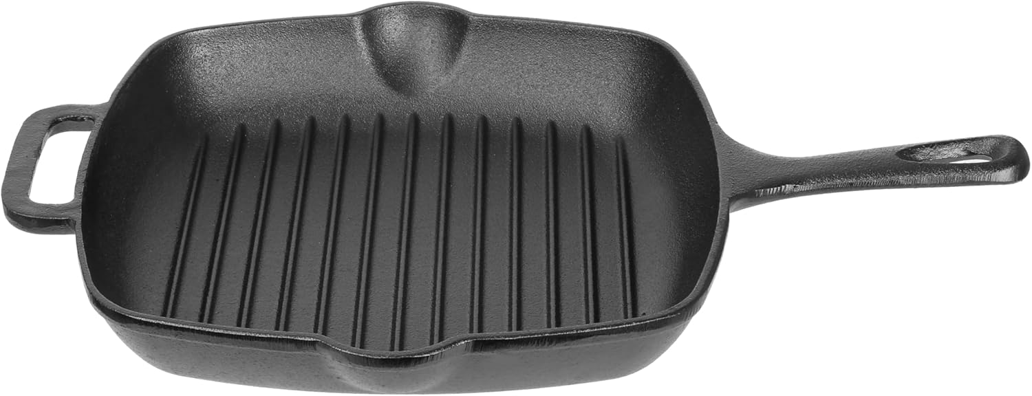 Cast Iron Square Grill Pan 10