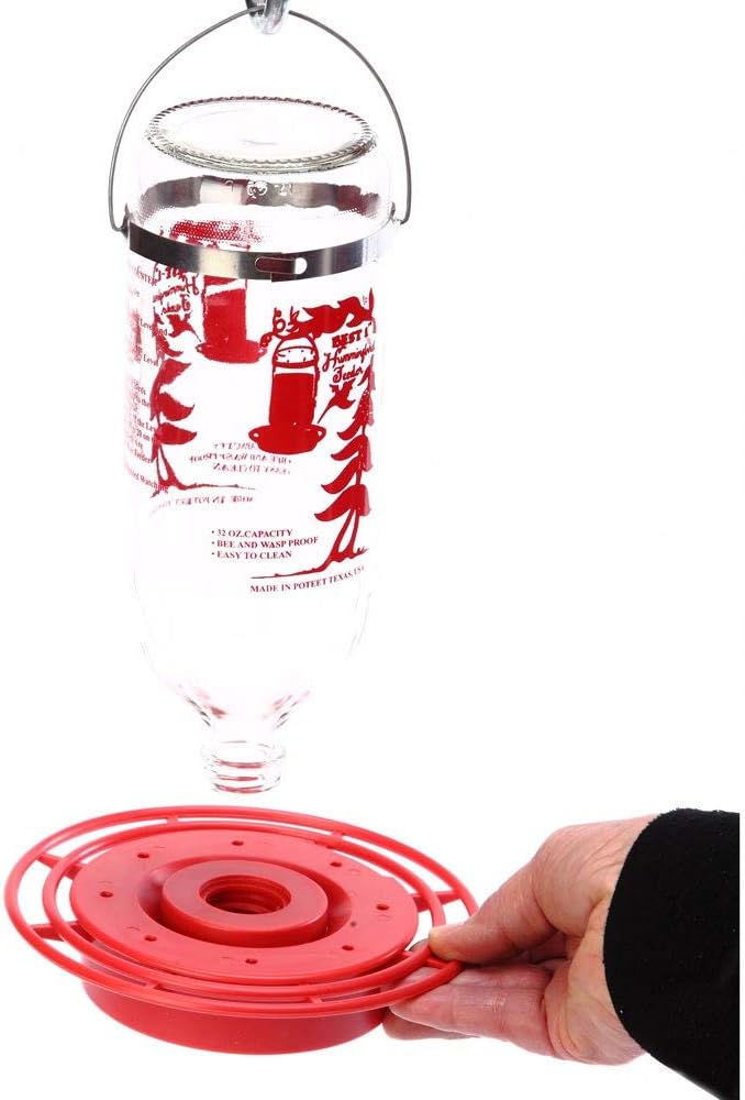 Birds Choice Best-1 32oz. Hummingbird Feeder, Clear (BEST32OZ)