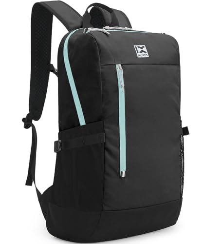 INOXTO 20L Lightweight Hiking Backpack,Waterproof Small Hiking Daypack Camping Backpack For Men Women Outdoor Sport Travel Bag For Running, Camping, Cycling, Mountain, Biking, Climbing, Skiing (Black)