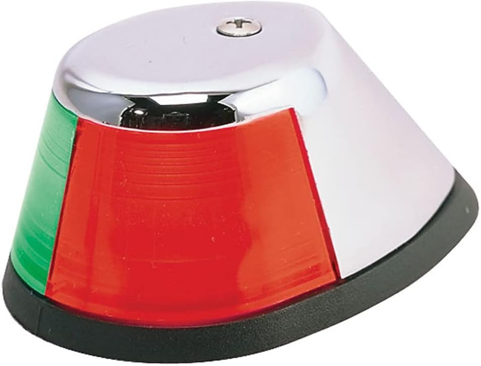 Perko 0252WB0DP1 Horizontal-Mount Bi-Color Light with White Base