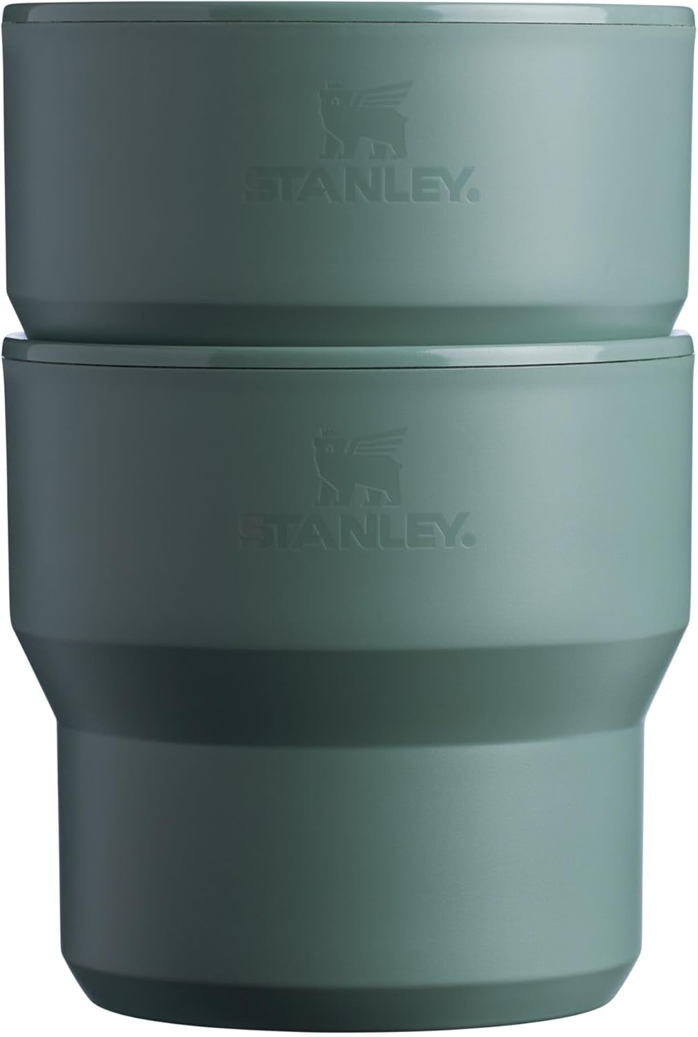 Stanley Wildfare 10 oz Stackable Cups, Set of 2 - Double-Wall BPA-Free Camp Drinkware Set | Hot and Cold Drinks | Campsite, Picnic or Home
