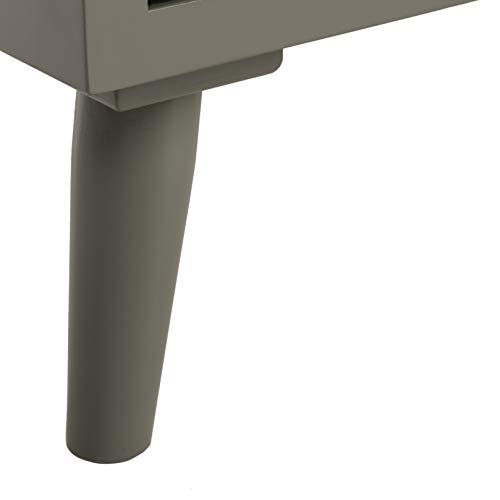 Safavieh Home Blaize Modern Dark Grey and Black 3-drawer Chest