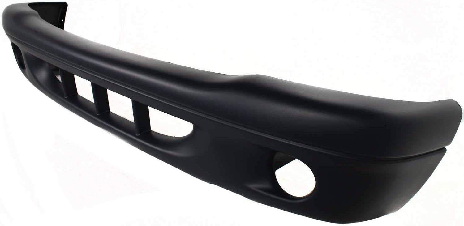 Evan Fischer Front Bumper Cover Compatible with 2001-2002 Dodge Dakota Durango Primed with Fog Light Holes - CAPA