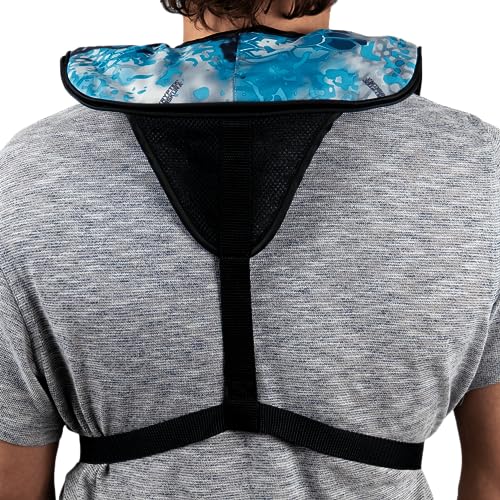 BLUESTORM Cirrus 26 Inflatable Life Jacket PFD for Adults | US Coast Guard (USCG) Approved Automatic Self Inflating Life Vest Preserver with Manual Override