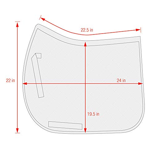 ECP Quilted Dressage Pad
