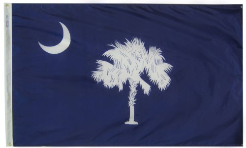 Annin Flagmakers South Carolina State Flag USA-Made to Official State Design Specifications, 5 x 8 Feet (Model 144880)
