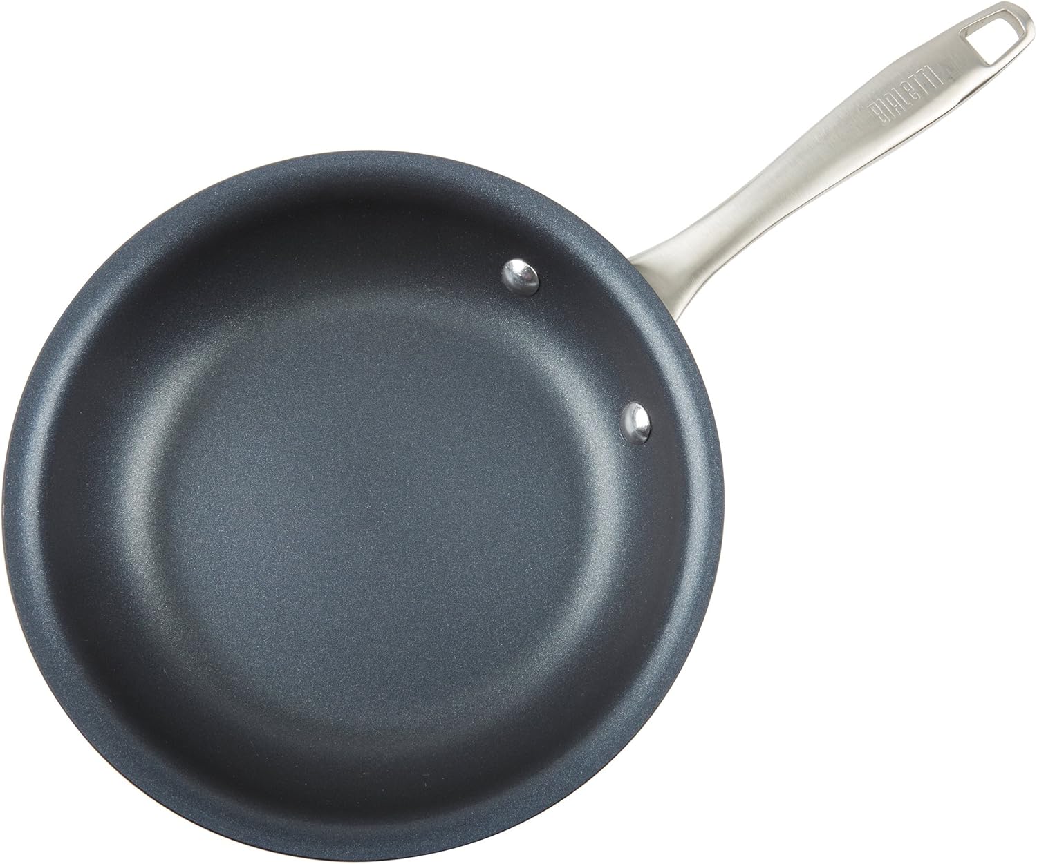 Bialetti Sapphire Hard Anodized Nonstick 10-Piece Oven-Safe Cookware Set, Gray - 10-Piece Set, Hard Anodized Aluminum, Nanotec-Infused Nonstick Surface, Stainless Steel Handles, Versatile, Oven-Safe