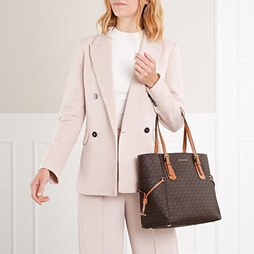 Michael Kors Women's Voyager Ew Signature Tote Tote