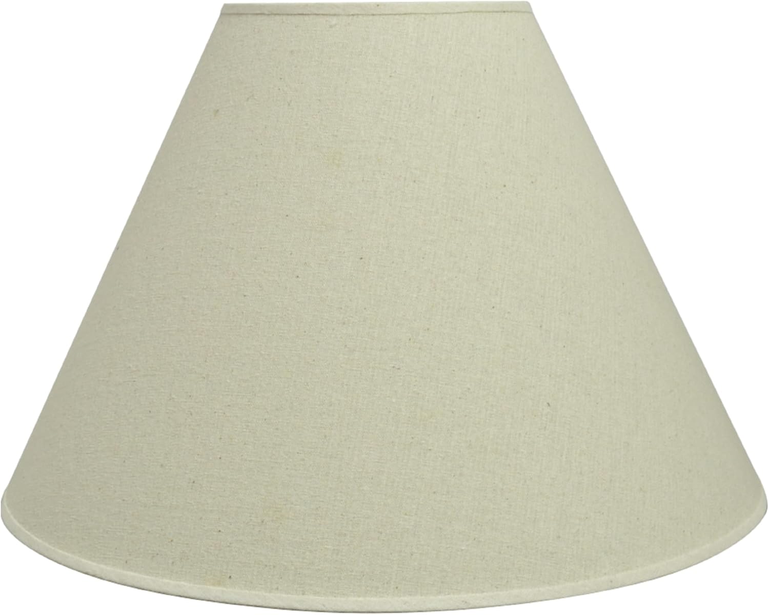 Aspen Creative 32023A Transitional Hardback Empire Shaped Spider Construction Lamp Shade in Beige, 18