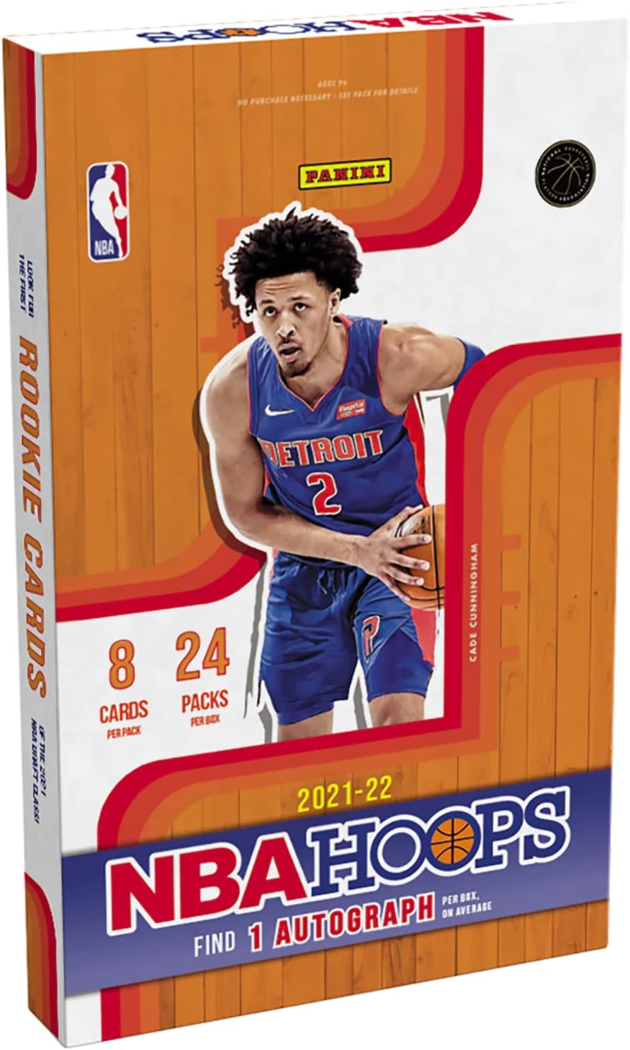 2021/22 Panini Hoops NBA Basketball HOBBY box (24 pks/bx)