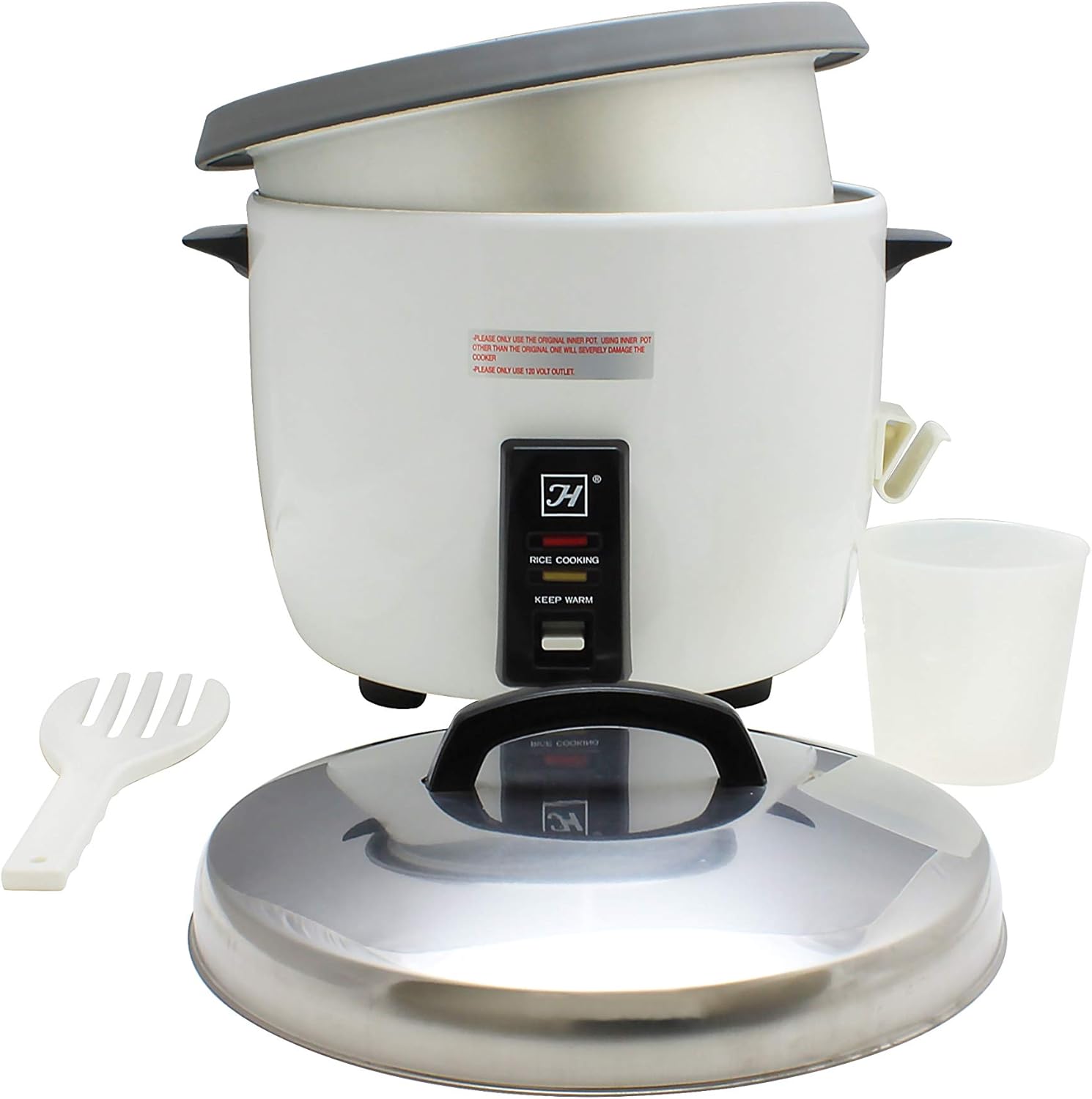 Tiger Chef SEJ50000T Nonstick 30 Cup Rice Cooker / Warmer