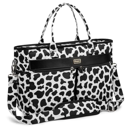Rabjen Nurse Tote Bag, Laptop Work Bag, Medical Supplies Shoulder Bag for Home Health Care and nursing student