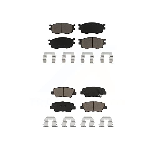 CMX Front Rear Ceramic Brake Pads Kit Replacement For 2007-2009 Hyundai Santa Fe KCX-100036
