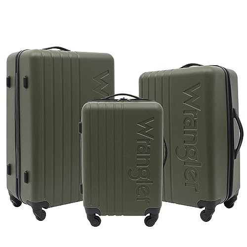 Wrangler Quest Luggage Set, Pelican, 2 Piece Set (28