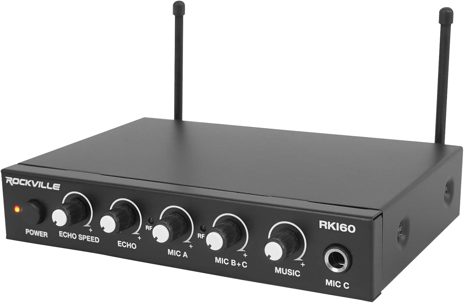 Rockville Hybrid Home Theater Karaoke Machine System w/8